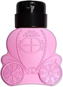 Beauticom Professional HOT PINK Carriage Shaped Nail Pump Dispenser Bottle (Size: 250ml) for Nail Acrylic Acetone Liquid Polish Remover Bottle Tool