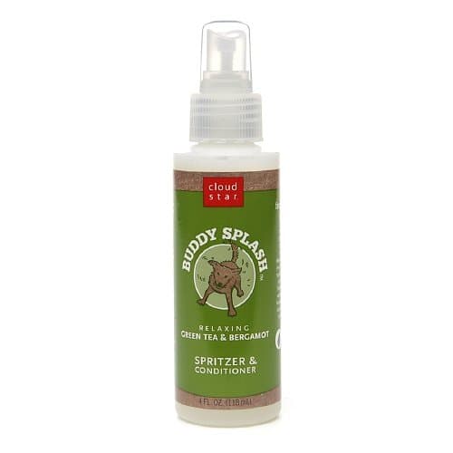 From Scruffy to Fluffy: Buddy Splash Spritzer & Conditioner, Green Tea & Bergamot 4 fl oz By Cloud Star (Pack of 3)