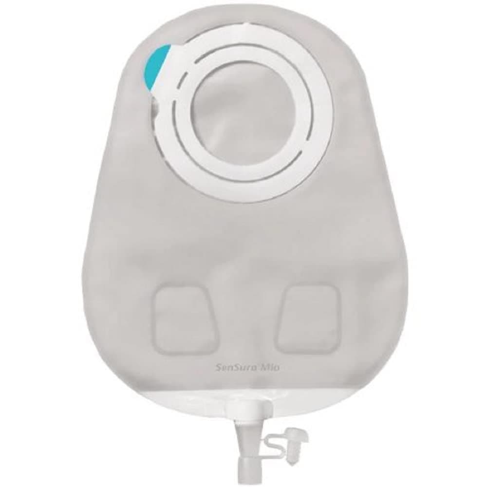 Coloplast Urostomy Pouch Mio Flex Two-Piece System 10-1/2" Length Maxi Drainable