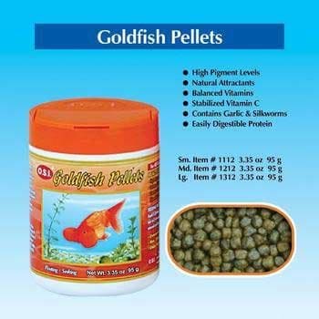Ocean Star International Goldfish Pellets 3oz - Medium