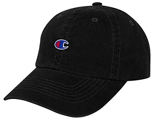 Champion MenS Father Dad Adjustable Cap, Black, Os