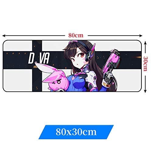 Extra Large Gaming Mouse Pad Anime Mouse Mats Non-Slip Mousepad Mousepad for Laptop & PC (31.5"x11.8"x0.08"inch)