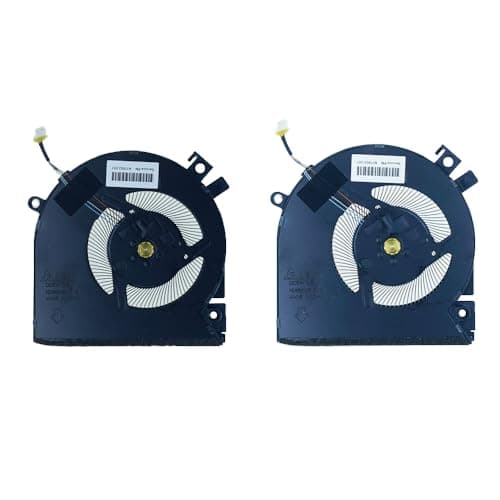 New CPU + GPU Cooling Fan for HP Victus 15-FA 15-FB 15-fa0031dx 15-fb0028nr TPN-Q278 TPN-Q279 15-fb0028nr 0050ax 0103la DC5V Series N17903-001 N13304-001 (1 Pairs(2 Piece) CPU +GPU Fans)