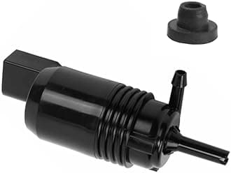 Front Windshield Washer Pump w/Grommet Replacement for Chevy Silverado 1500, 2500,3500, GMC Acadia, Sierra 1500, 2500, 3500, Cadillac CT6, XT4, XT5, Buick LaCrosse Replaces OEM 22999423, 84518407