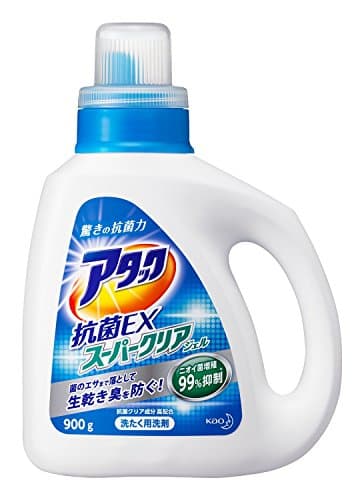Japan Personal Care -Attack Laundry Detergent Liquid Antibacterial Super Clear Gel Body 900g *AF27*