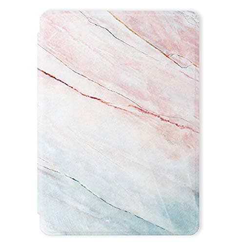 Leminimo Kindle Cover - Slim Fit Smart Marble Case with Auto Sleep/Wake for All-New Amazon Kindle (10th Gen - 2019 Release only - Will NOT fit Kindle Paperwhite or Kindle Oasis) (Pink Marble)