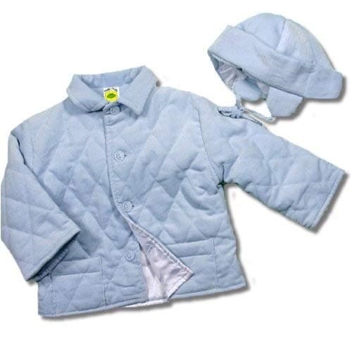 Baby Boys Corduroy Jacket and Hat