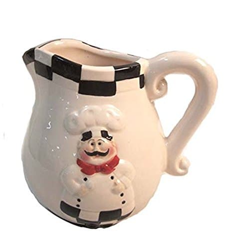 Bistro Fat Chef Oblong Stainless Steel Retro Pitcher