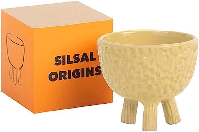 Silsal Ajloun Footed Bowl, Small