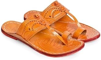 Kolhapuri Chappal for Men|Kolhapuri Slippers for Men|Kolhapuri Shoes for Men|Leather Slippers for Men|Wedding Slippers for Men-C1