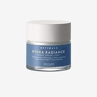 Optimals Hydra Radiance Night Cream Light For All Skin Types - 50 Ml