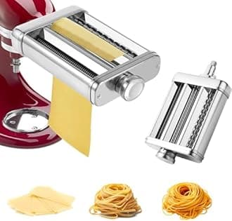 Wiselet Pasta Maker Attachment 3 In 1