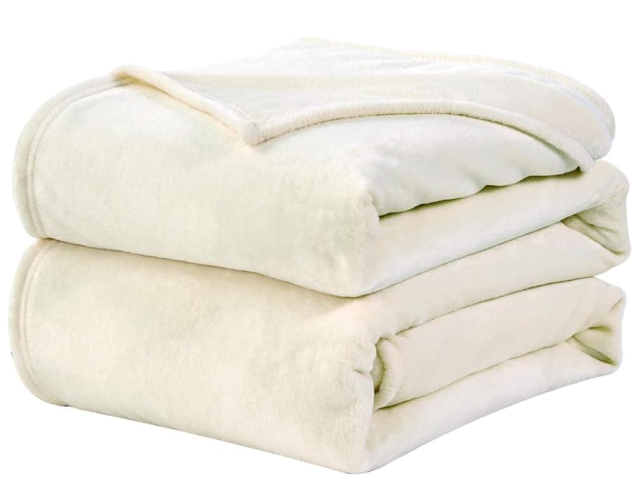 Ultimate Comfort, Super Soft Microfiber Flannel Fleece Throw Blanket, Luxe Cloud Comfort, for Cozy Snuggles and Warmth, Softness in Every Fiber, Oversized Plush Fluffy Blanket, Perfect