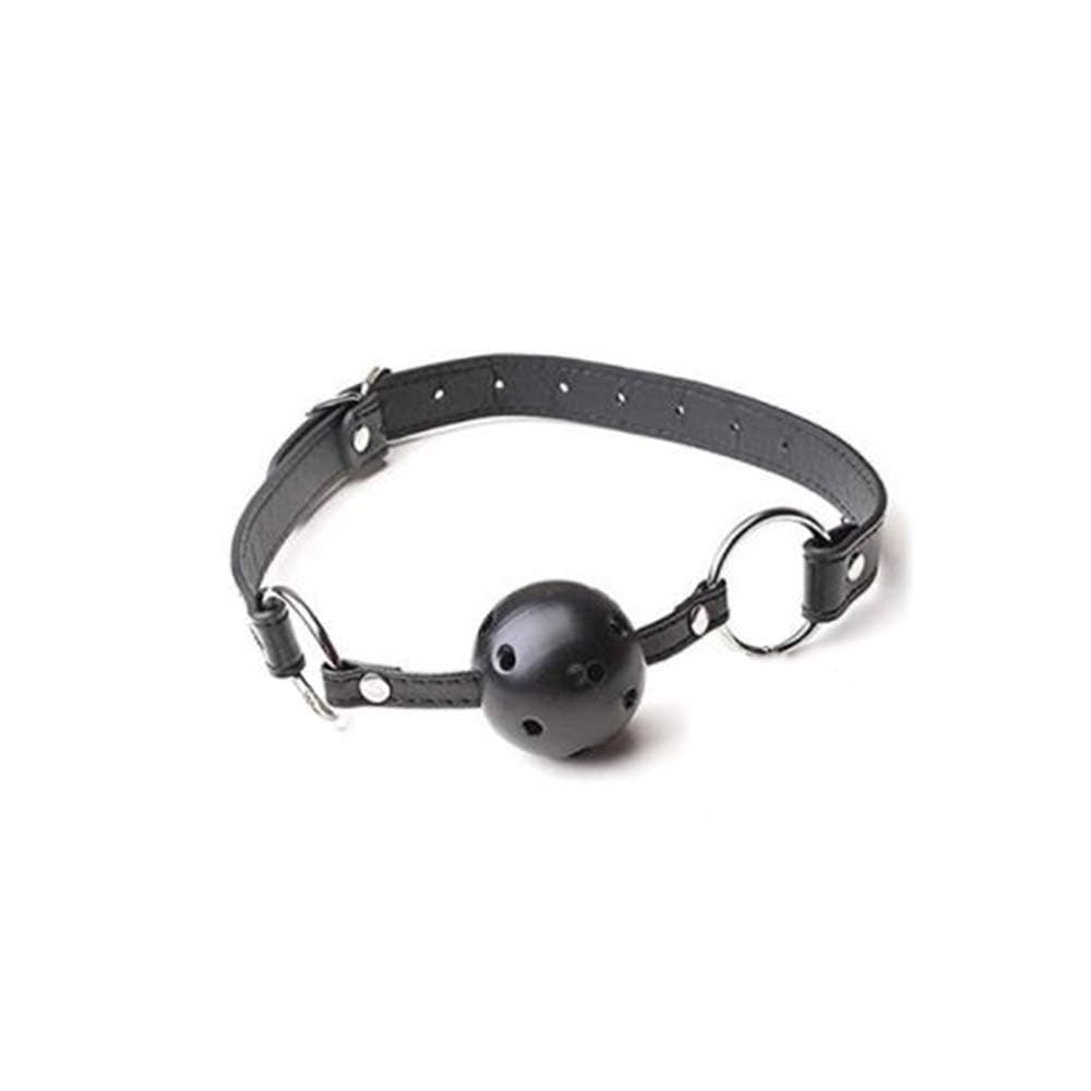 Open Breathable Mouth Ball (Black)