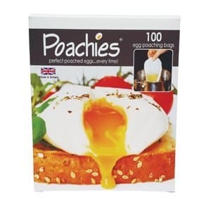 Poachies 100 Disposable Egg Poachers Pack of 100