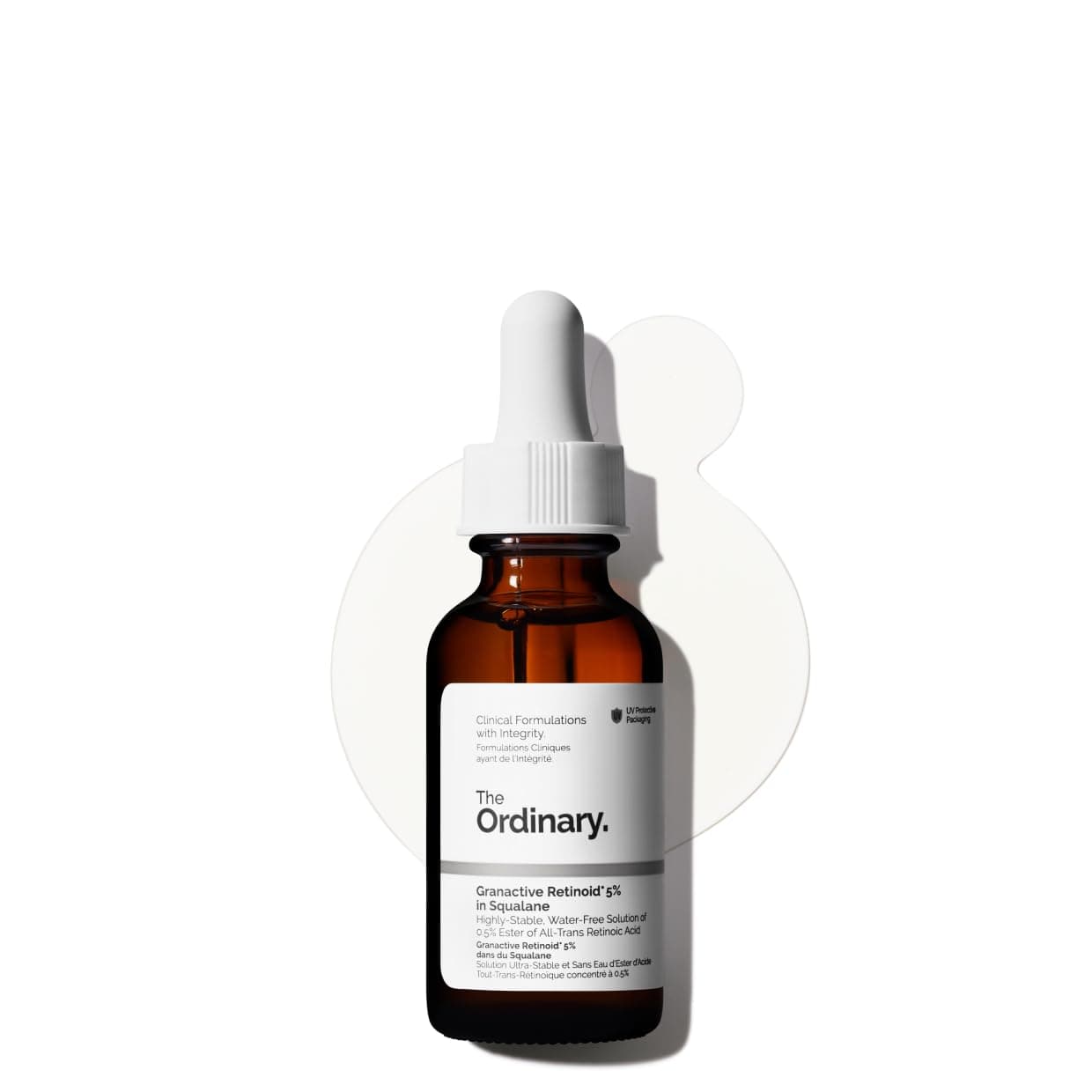 The Ordinary Granactive Retinoid 5% in Squalane, Advanced Anti-Aging Retinoid with Hydration Support for Dry and Mature Skin, 30ml
