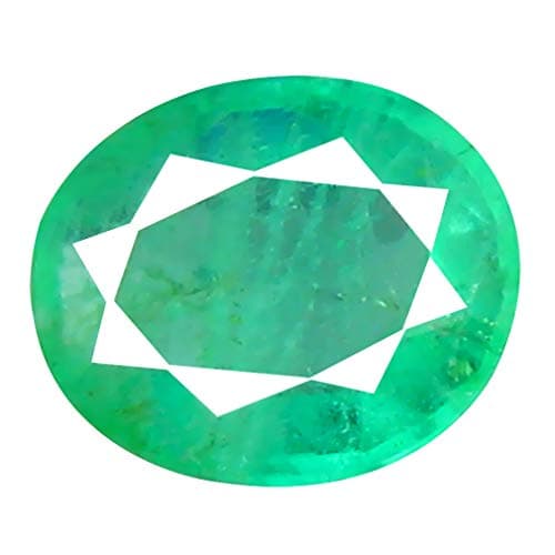 0.51 ct Oval Cut (6 x 5 mm) Unheated/Untreated Colombian Emerald Natural Loose Gemstone
