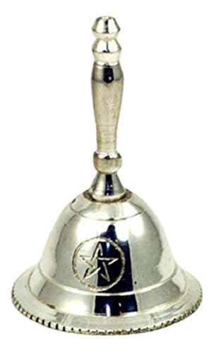 Azuregreen Altar Bell With Pentagram Design