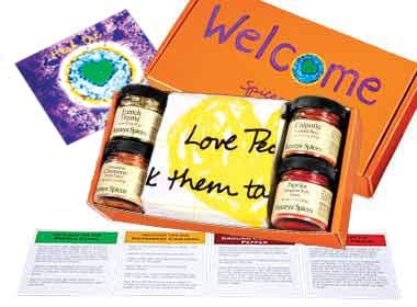 Welcome Spices Gift Box By Penzeys Spices