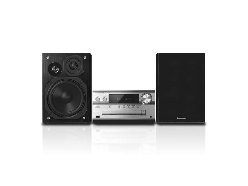 Panasonic SC-PMX94EG-K Micro HiFi System in black (120 Watt RMS, Digital Radio DAB+, CD, FM Radio, Bluetooth, USB, AUX)