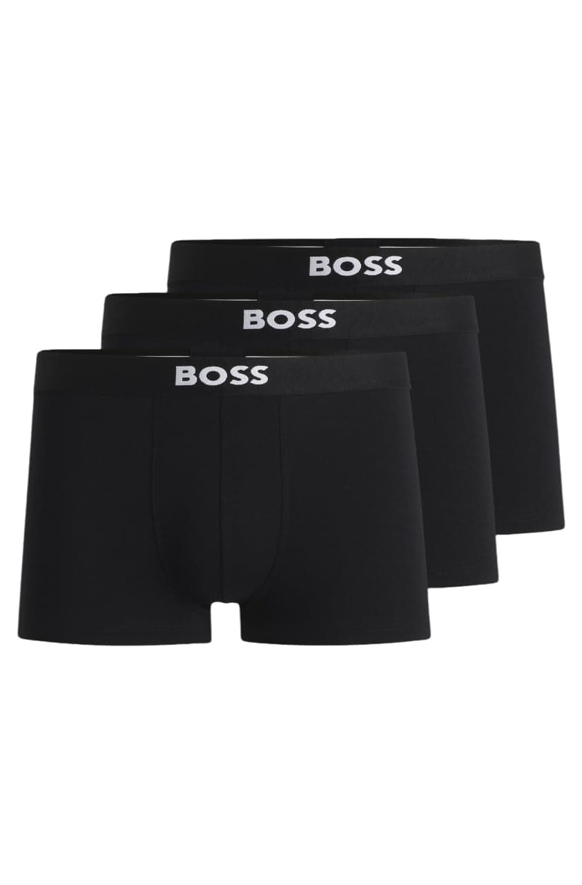 BOSS mens 3-pack Logo Icon Trunks Trunks (pack of 3)