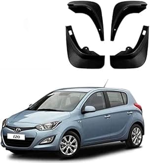 Tech Ginne Car Mudflaps Splash Guards Mudguards Suitable for Old i20