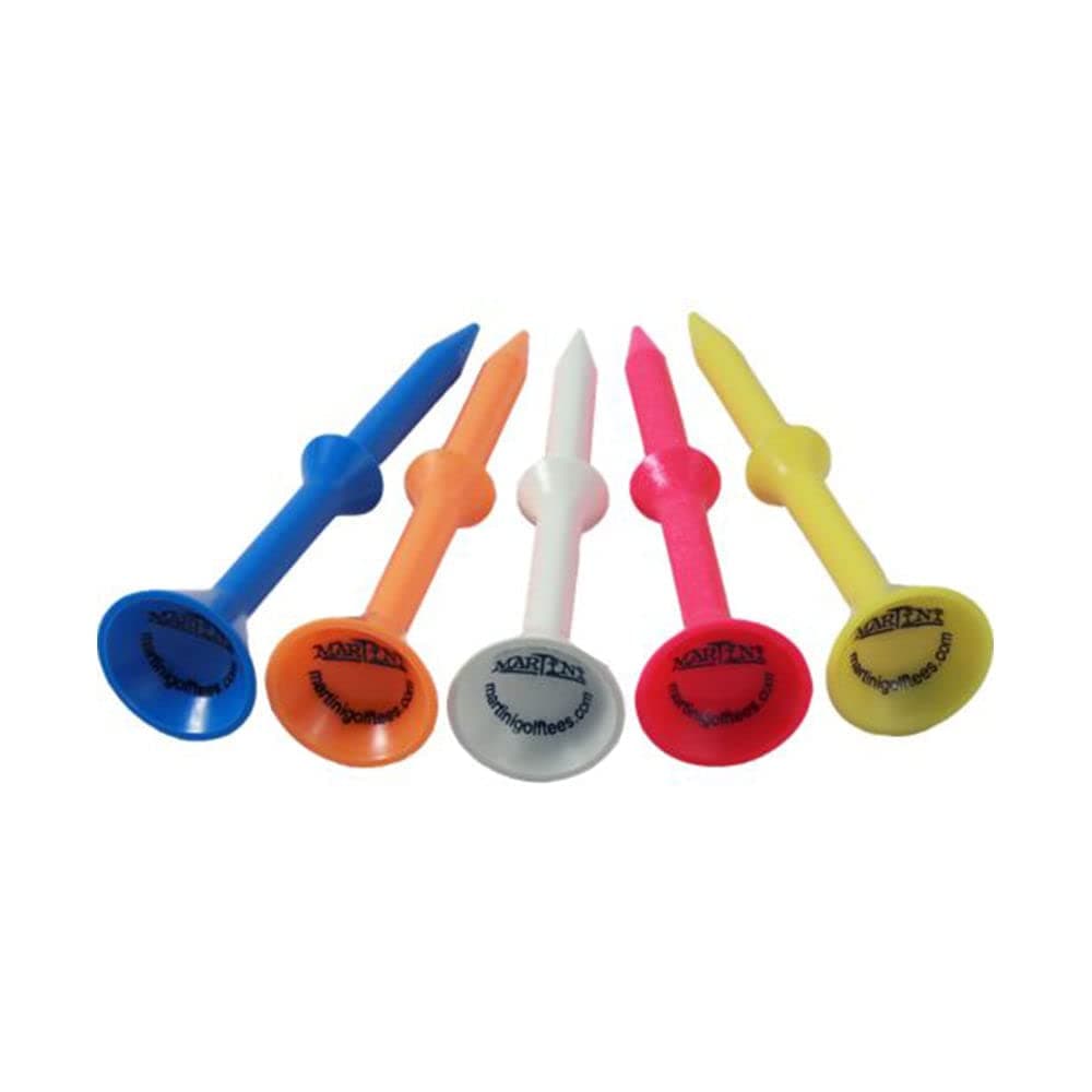 Martini Tees Step-Up Golf 3 1/4" (5 Pack) (Multicolor)