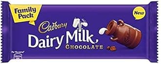 Cadbury Dairy Milk Chocolate Bar Family Pack, 126 Gram