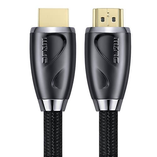 4K HDR HDMI Cable 25 Feet, HDMI 2.0 18Gbps, Supports 4K 60Hz(Dolby Vision, HDR10, HDCP 2.2) 1440p 120Hz and ARC, High Speed Ultra HD Cord