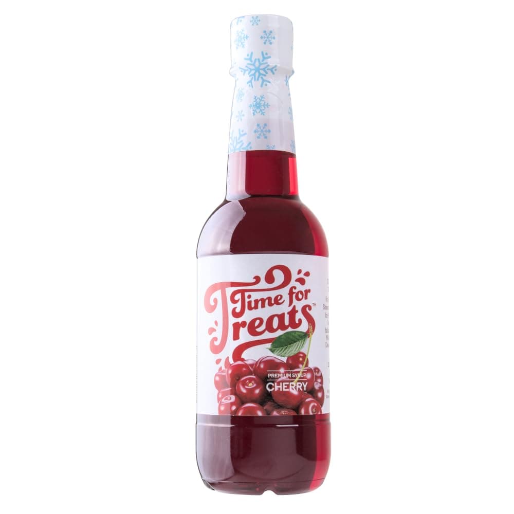 Flavored Syrup 16.9 Fluid Ounce Bottle for Snow Cones, Homemade Sodas, Cocktails, Coffee, Baking and More (Cherry)