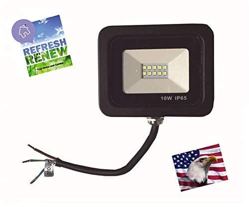 LED Flood Light, 10W, 30W, 50W, 200W, Black and/or White UltraSlim, Instant on, 800lm to 16000lm, 6000K (Cool White), CE, RoHS, 110V