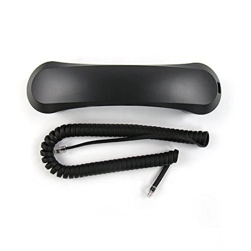 Replacement Handset with Curly Cord for Avaya 9600 and 9500 Series IP Phone 9608 9610 9620 9620C 9621G 9630 9630G 9640 9640G 9650 9650C 9504 9508