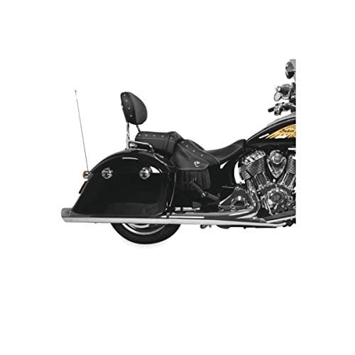 14-16 Indian CHIEFVIN: Rush Performance Slip-On Exhaust (Chrome / 4" Tip Compatible / 2.5")