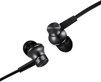 Xiaomi Mi Original Piston Headset Earphone Basic Version with Remote & Mic, Black