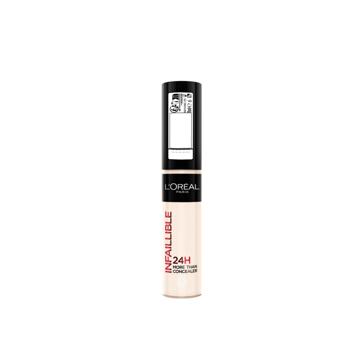 L'Oréal Paris Infallible 24H More Than Concealer, Full-coverage, Longwear and Matte Finish, 320 Porcelain