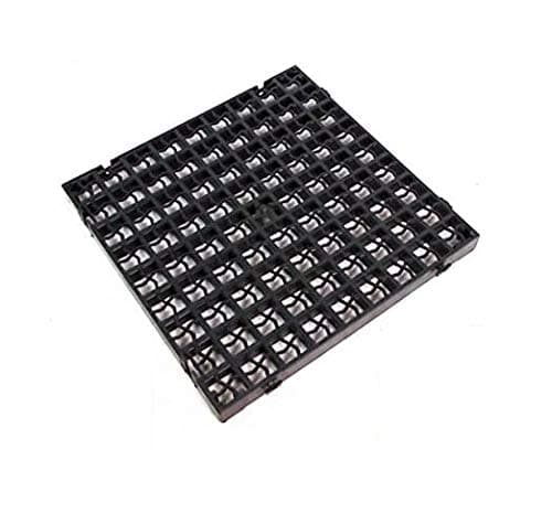 40 x Black Plastic Paving Driveway Grid Turf Grass Lawn Path Gravel Protector Drainage Mat (10 Square Meter)