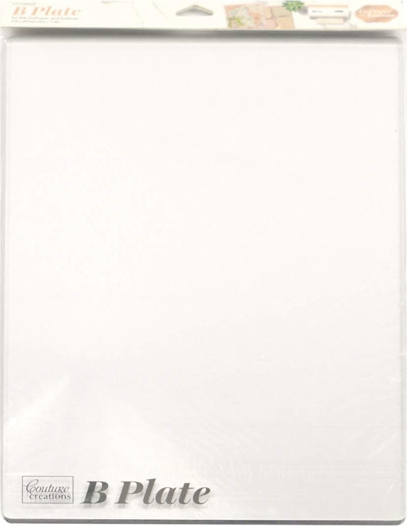 Couture Creations GOPWR EMBOSS PLATE B, us:one size, 8.25"x11.5"x.1