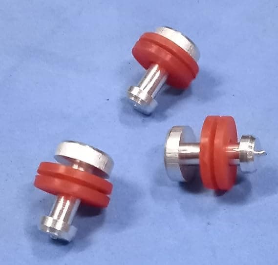 Safety Valve Ring Visual Pressure Indicator Deluxe Stainless Steel Pressure Cooker Models 3 Mm Pressure Cooker Gasket-3 Nos (Pack of 3) (Red), 3 Litre