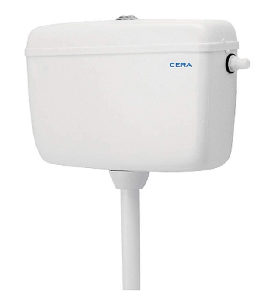 Cera Combiflush PVC Plastic Dual Flush Tank (White, Standard Size)