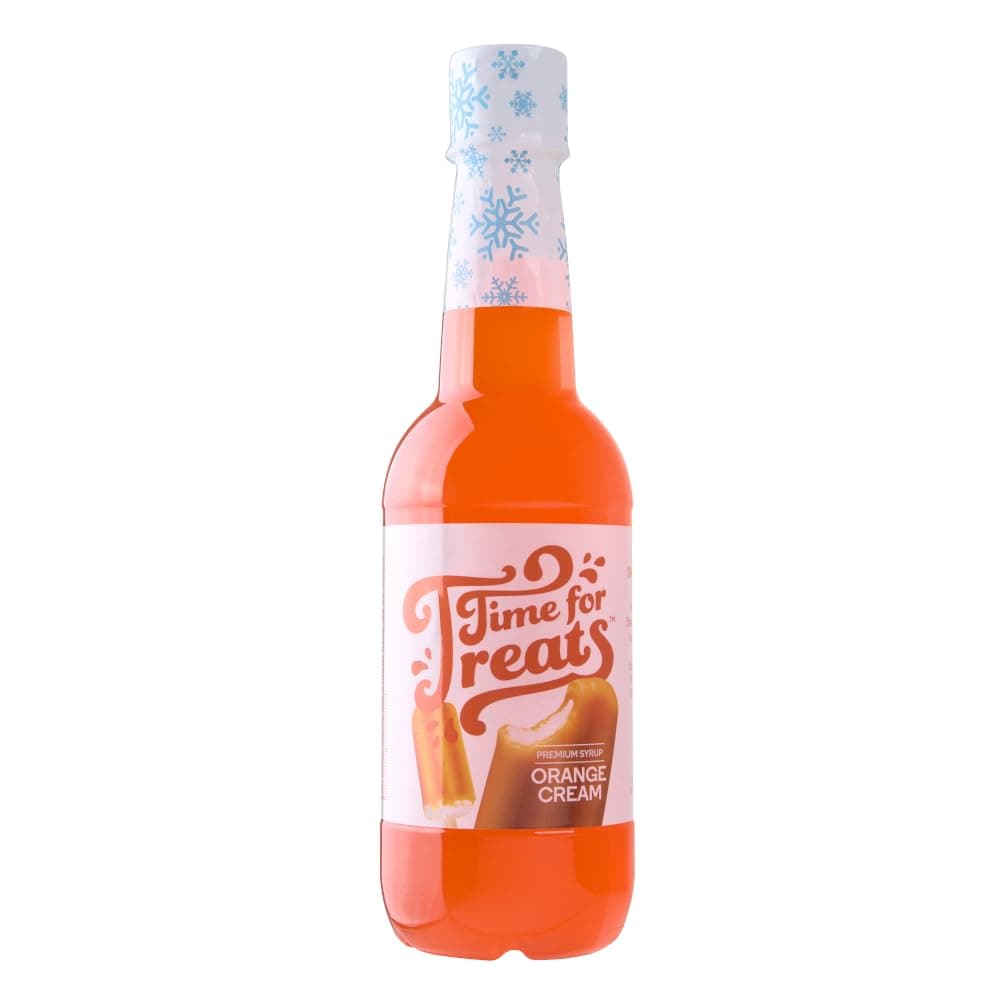 Flavored Syrup 16.9 Fluid Ounce Bottle for Snow Cones, Homemade Sodas, Cocktails, Coffee, Baking and More (Orange Cream)