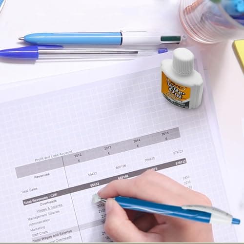 BIC Wite-Out Brand Quick Dry Correction Fluid, 20 ml, White, 1-Count