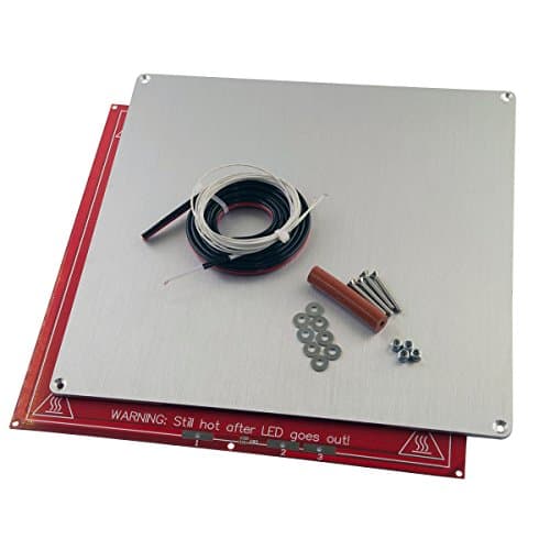 RepRap Champion Aluminum Anodized Heated Build Plate Full kit for RepRap 3D Printer