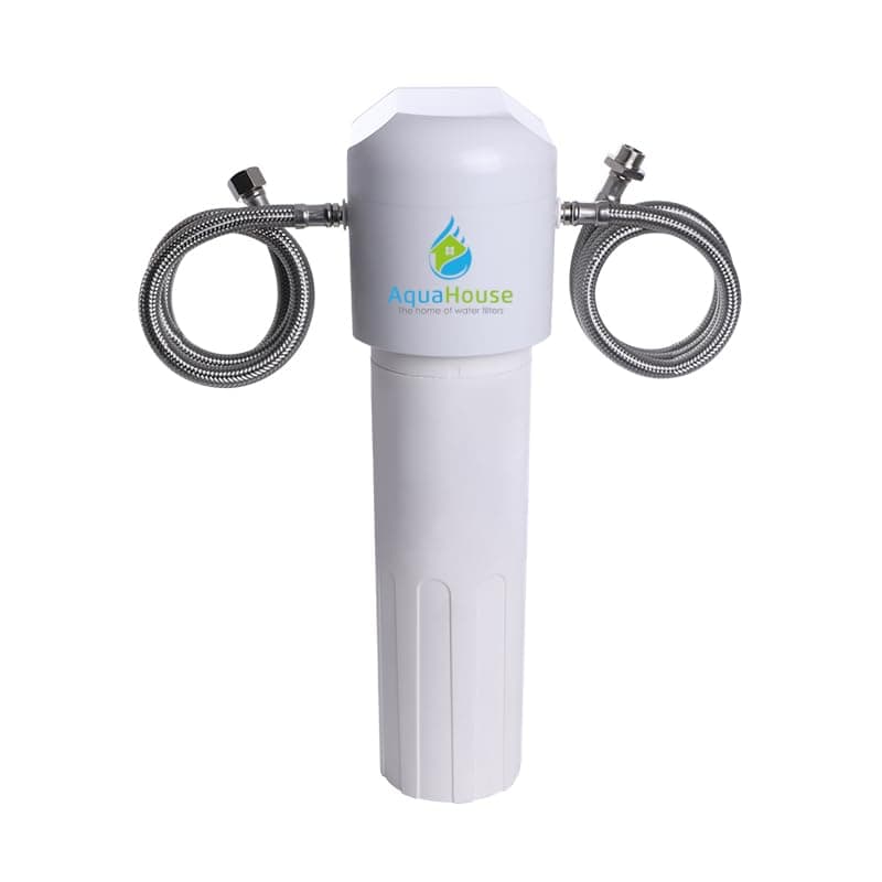 AquaHouse Direct To Tap Under Sink Water Filter System, fits directly to kitchen tap with ultra high capacity 80,000 litres