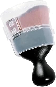 Car Interior Detailing Brush,Soft Bristle Cleaning Brush Car Detailing Brush Dusting Brush,Car Interior Cleaning Tool,Auto Detail Brush Car Dash Duster Brush (Black&Brown with Cap)