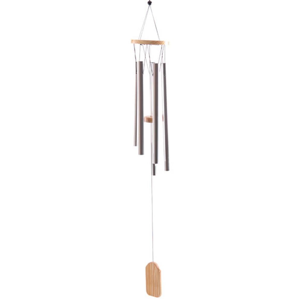 Puckator Traditional Wind Chime, 5 Metallic Tubes,58 cm long (E)
