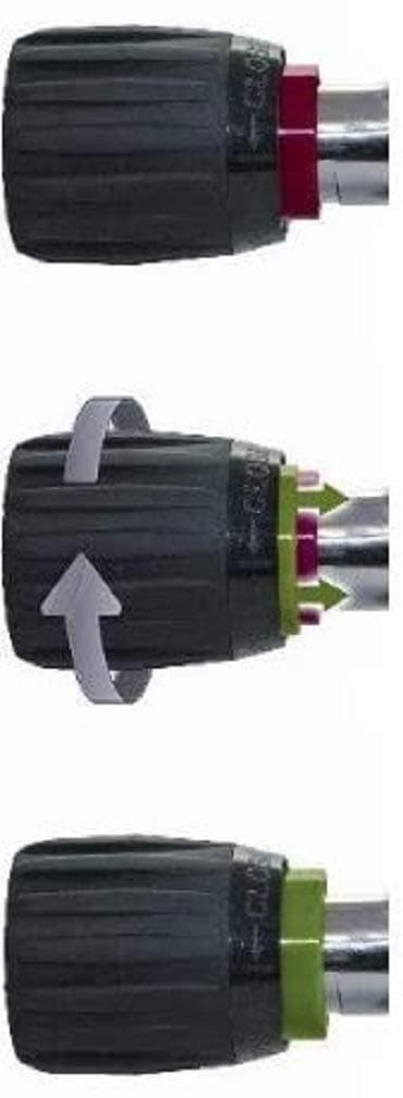 New Vindicator On-Off Safety Valve Handle for Scuba Diving Tank Valve Handle - Model #2 Fits Thermo, Sherwood 4000, Sherwood 5000, Dacor, Catalina, OMS & PST Valves