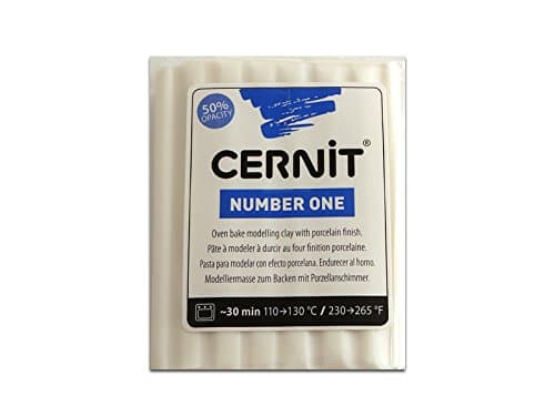 Modelling Clay, Polymer, Number 1 Point – White Porcelain