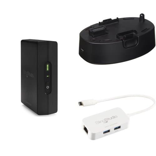 SlingStudio CameraLink for Wireless Video Connectivity + SlingStudio Battery and USB-C Expander