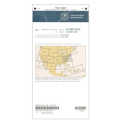 CG-21 World Aeronautical Chart (Expires September 22, 2011)