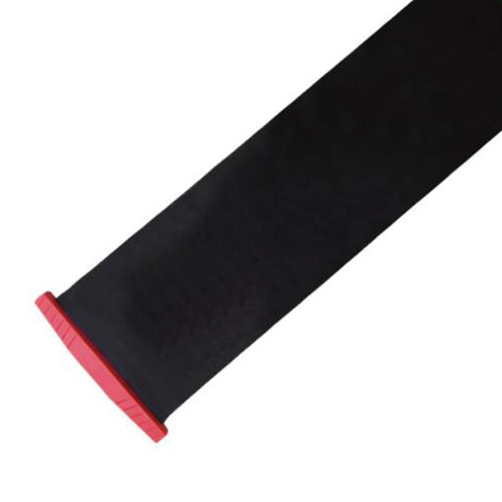 Slide Board Working Out Yoga Sliding Mat for Training Roller Skating Fitness Black 200mx50cm